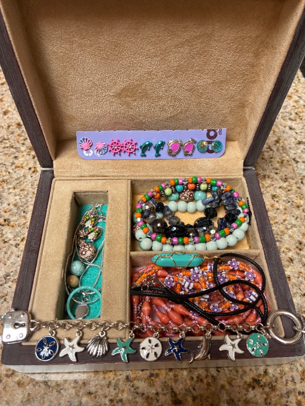 Curated “Beach Vibes” Jewelry Lot, Tweens or Teens